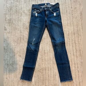 Rag and bone skinny jeans, size 24